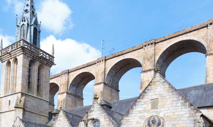 viaduc vieille ville de morlaix