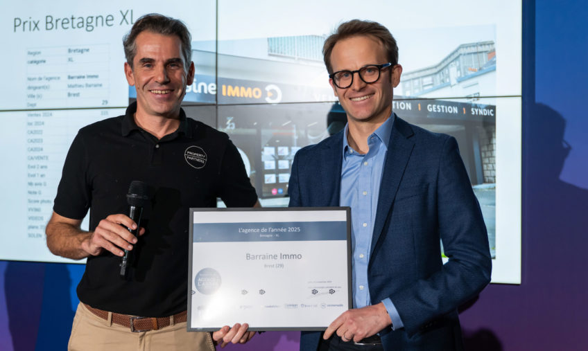 Barraine Immo élue Agence de l’Année Bretagne au Salon RENT 2025