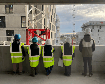 Visite exceptionnelle sur le chantier des Portes de Gouesnou : un moment partagé en famille