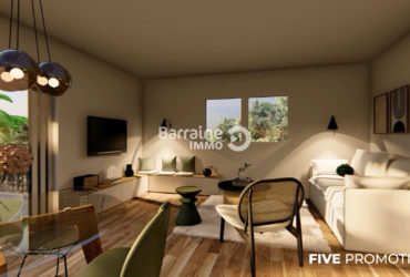 A VENDRE   APPARTEMENT T3  GUIPAVAS   GRANDE TERRASSE   ASCENSEUR   PARKING SECURISE   CAVE