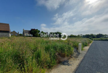Terrain Plouescat :  828 m² Libre de constructeur