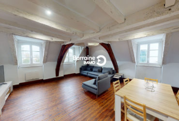 A VENDRE – LORIENT QUAI DES INDES – DERNIER ETAGE de 110m² 4 CHAMBRES AVEC VUE SUR LE PORT DE PLAISANCE