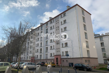 EXCLUSIVITE A VENDRE BREST PETIT PARIS APPARTEMENT T4 64.10M² 2 CHAMBRES LOCATAIRE EN PLACE