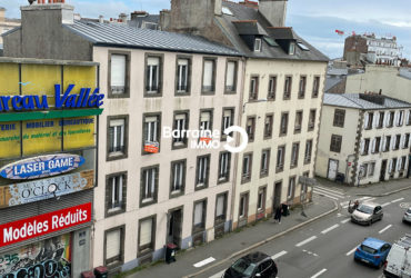 EXCLUSIVITE A VENDRE BREST CENTRE DEUX APPARTEMENTS T2 88.34M² A RENOVER IDÉAL DÉFISCALISATION