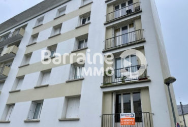 A VENDRE  BREST  RIVE  DROITE  APPARTEMENT T3  2 CHAMBRES  CAVE  PARKING