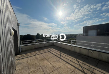 EXCLUSIVITE  A VENDRE  PLOUZANE  APPARTEMENT T3  56M²  2 CHAMBRES  TERRASSE  PARKING  GARAGE  DERNIER ETAGE