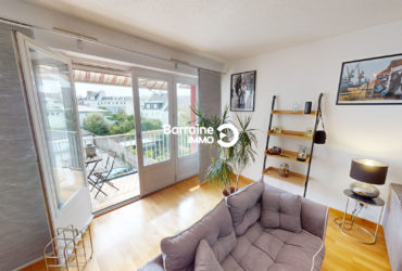 A VENDRE LORIENT PROCHE MERVILLE APPARTEMENT T4 de 82m² ASCENSEUR BALCON ET GARAGE