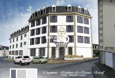 A VENDRE ROSCOFF PROGRAMME NEUF APPARTEMENT T2 ASCENSEUR PARKING PRIVATIF CAVE