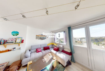 À VENDRE   BREST RIVE DROITE  APPARTEMENT T3   2 CHAMBRES  55M²