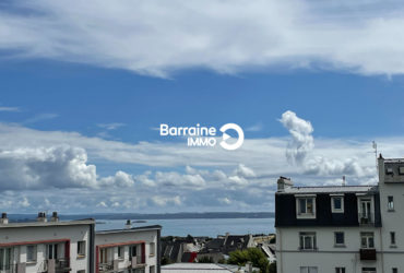À VENDRE  BREST  SAINT PIERRE  APPARTEMENT T4  VUE MER  BALCON  DERNIER ETAGE