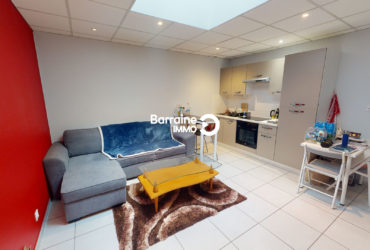 A VENDRE EXCLUSIVITE BREST LAMBEZELLEC T2 40M² MEUBLÉ LOCATAIRE EN PLACE