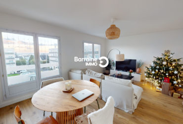 A VENDRE BREST QUATRE MOULINS APPARTEMENT T3 70M2 2 CHAMBRES ASCENSEUR BALCON