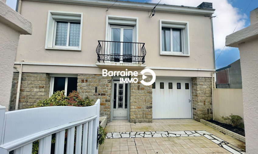 Vente Maison 129m² 6 Pièces à Brest (29200) - Barraine Immo