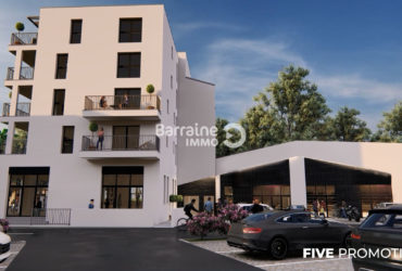 A VENDRE   APPARTEMENT T4  GUIPAVAS   GRANDE TERRASSE   ASCENSEUR   PARKING SECURISE   CAVE