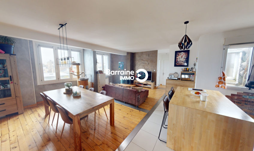 Vente Appartement 85m² 4 Pièces à Brest (29200) - Barraine Immo