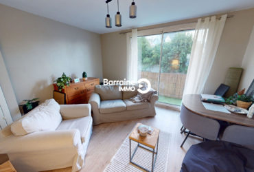 A VENDRE BREST DOURJACQ APPARTEMENT T3 2 CHAMBRES 57M² BALCON ENTIEREMENT MEUBLE