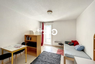 LOCATION BREST KERINOU RESIDENCE ETUDIANTE – STUDIO MEUBLE  19 M²