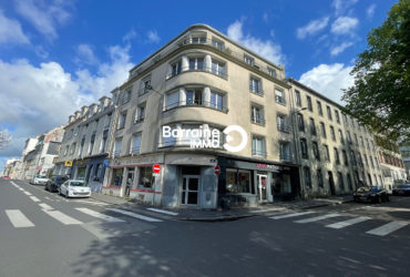 BARRAINE IMMO – A vendre à BREST, Saint Martin, appartement T3 de 60 m2, 2 chambres, vendu meublé