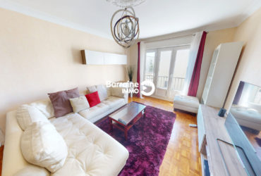 EXCLUSIVITE   A VENDRE BREST RIVE DROITE CAPUCINS APPARTEMENT T4  67.24 m² 2 CHAMBBRES  GARAGE