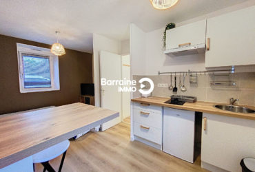 LOCATION BREST SAINT MARC APPARTEMENT STUDIO MEUBLÉ 19 M² REFAIT A NEUF