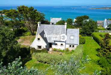 A VENDRE SAINT-PABU MAGNIFIQUE MAISON T7 129M² TERRAIN DE 2347M² FACE A LA MER