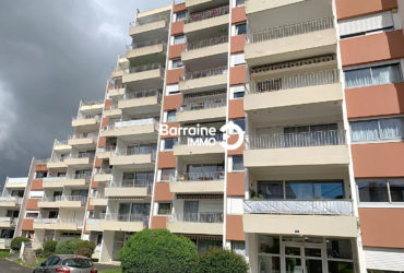 LORIENT LE ROUHO – APPARTEMENT T2 de 54m² ASCENSEUR TERRASSE ET GARAGE EN SOUS SOL