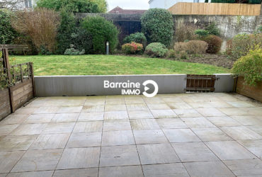 LORIENT  MERVILLE – APPARTEMENT T3 de 65m² TERRASSE de 30m² ET PARKING PRIVE
