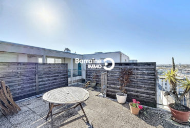 LOCATION BREST SIAM APPARTEMENT T3 DUPLEX TOIT TERRASSE PRIVATIF DERNIER ETAGE