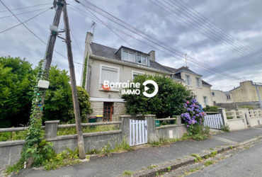 BREST KERBONNE Maison T7 119.56 m² – Possibilité 170 m² habitables  – Terrain Clos 340 m²