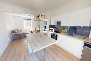 EXCLUSIVITÉ – BREST PILIER ROUGE : appartement T2 de 57 m² VENDU MEUBLE