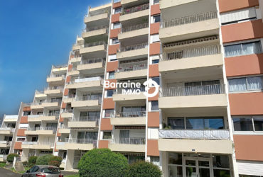 LORIENT LE ROUHO – APPARTEMENT T2 de 54m² ASCENSEUR TERRASSE ET GARAGE EN SOUS SOL