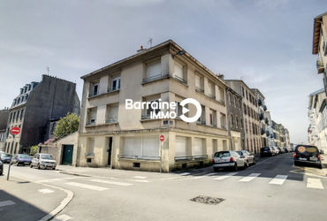 A VENDRE  BREST   SAINT-MARTIN   APPARTEMENT  T3 54M²   1 CHAMBRE   1 BUREAU