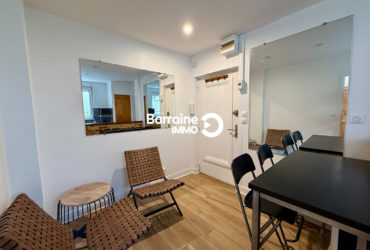 LOCATION BREST SAINT MICHEL APPARTEMENT T1BIS MEUBLE 18 M²