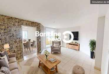A VENDRE   BREST   APPARTEMENT T3   2 CHAMBRES   TERRASSE   PARKING PRIVATIF - PC00351-SR