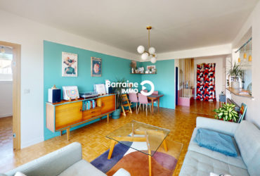BARRAINE IMMO – PC00428 AP – Exclusivité à vendre à BREST, Saint Marc, appartement T5 de 96 m2, 3 chambres, balcon, 2 parkings.