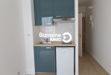 LOCATION BREST SIAM COURS DAJOT STUDIO  17.21 M²  QUARTIER CALME