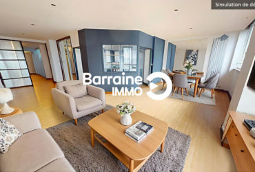 A VENDRE BREST TRIANGLE D’OR DUPLEX DE 153M² 3 CHAMBRES ASCENSEUR