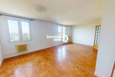 A VENDRE BREST LAMBEZELLEC APPARTEMENT T4 75m² 2 CHAMBRE VUE DEGAGÉE