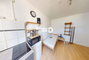 EXCLUSIVITÉ BARRAINE IMMO BREST ST MICHEL APPARTEMENT STUDIO de 13.94 m² PIÈCE AU CALME EXPOSEE SUD.