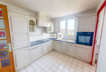 A VENDRE BREST LAMBEZELLEC APPARTEMENT T4 75m² 2 CHAMBRE VUE DEGAGÉE