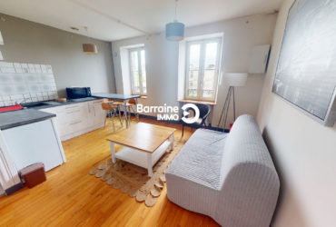 EXCLUSIVITÉ  BREST JAURES OCTROI VENTE : appartement de 2 pièces 32.98 m²