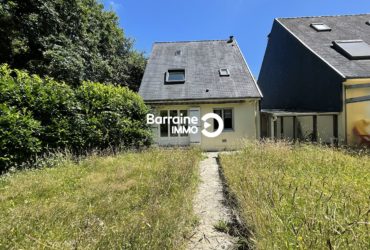 A VENDRE BREST CAVALE BLANCHE EXCLUSIVITE MAISON DEUX CHAMBRES JARDIN GARAGE