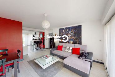 EXCLUSIVITÉ BREST ST PIERRE T3 2 chambres parking et cave : appartement traversant T3 (79 m²) à vendre