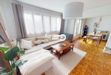 A VENDRE BREST BELLEVUE VICTOR LE GORGEU APPARTEMENT 79M² T4 BALCON 2 CHAMBRES
