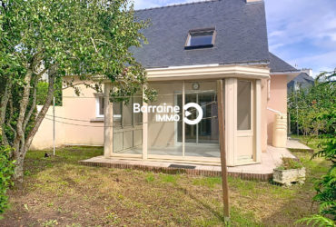 QUEVEN – MAISON CONSTRUITE EN 1997 NON MITOYENNE – TERRAIN de 310m² ET GARAGE