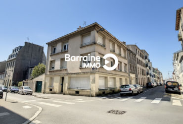 A VENDRE  BREST   SAINT-MARTIN   APPARTEMENT  T3 54M²   1 CHAMBRE   1 BUREAU
