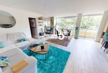 A VENDRE  BREST  BBS  APPARTEMENT T4  2 CHAMBRES  78M²  PARKING PRIVE