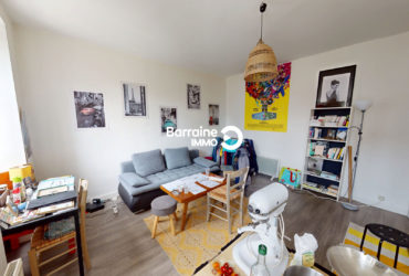 A VENDRE BREST  SAINT-MARTIN  APPARTEMENT T2 36M² 1 CHAMBRE – LOCATAIRE EN PLACE