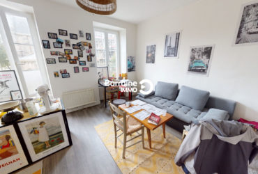 A VENDRE BREST  SAINT-MARTIN  APPARTEMENT T2 36M² 1 CHAMBRE – LOCATAIRE EN PLACE
