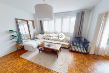 A VENDRE BREST BELLEVUE VICTOR LE GORGEU APPARTEMENT 79M² T4 BALCON 2 CHAMBRES